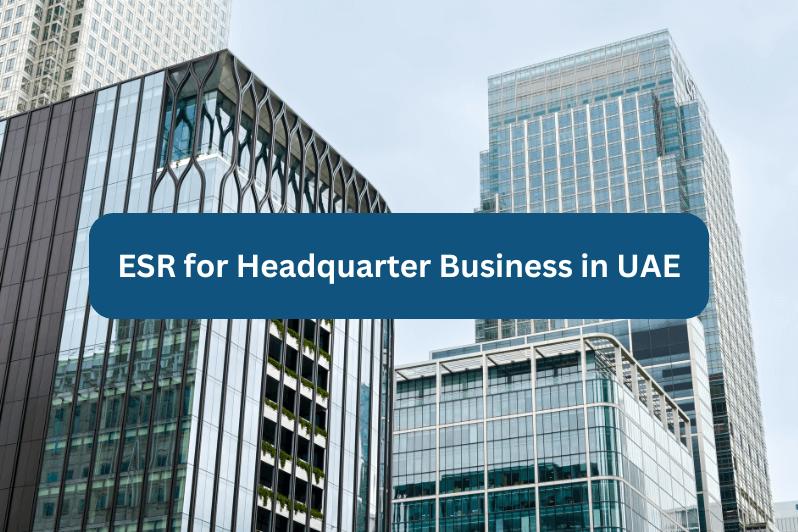 ESR for Headquarter Business in UAE