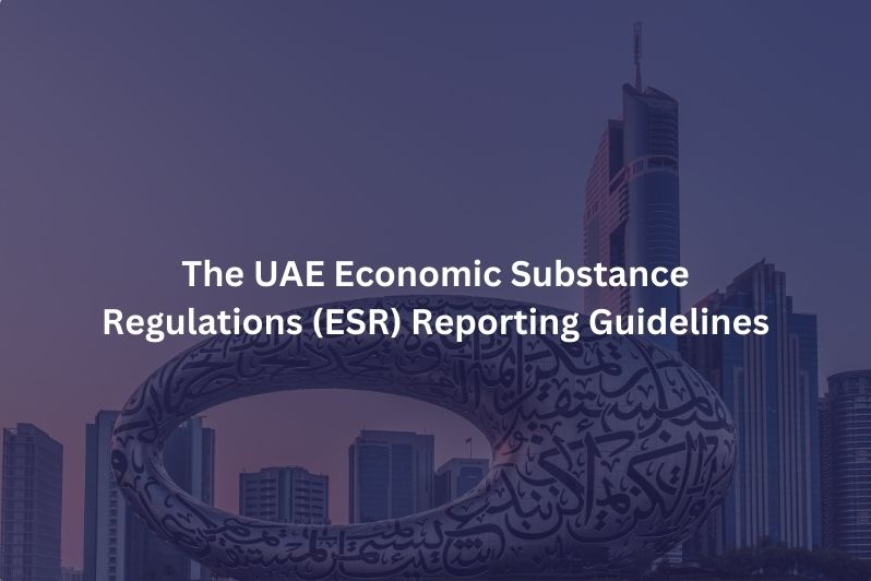 UAE Economic Substance Regulations (ESR) Reporting